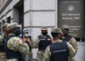 La Guardia Nacional es una fuerza de reserva del ejército estadounidense que puede movilizarse en caso de desastres naturales o disturbios civiles.