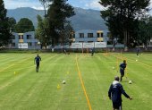 Los jugadores de la Universidad Católica cumplieron la primera sesión de trabajo en el complejo de la Armenia