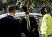 Fernando Balda a su llega a la Corte de Justicia el pasado lunes para la audiencia.