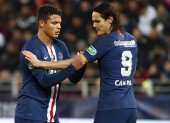 El defensa brasileño Thiago Silva y el atacante uruguayo Edinson Cavani no seguirán en el PSG.