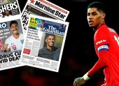 Marcus Rashford fue portada de los principales diarios ingleses. El motivo no fue un gol, un buen partido o una gran jugada.