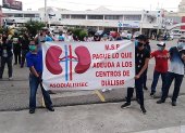 Hecho. La protesto se llevó a cabo este 19 de junio en Guayaquil.