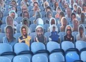 La fotografía de Osama Bin Laden aparecía en le estadio del Leeds United.