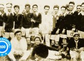 Una foto del equipo de 1925.