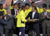 Rafael Correa siempre se identificó como un amante del fútbol, incluso invitó a los seleccionados ecuatorianos a Carondelet.