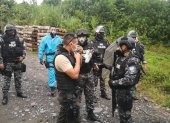 Ciudadanos, entre esos dos policías, fueron secuestrados el jueves en Kumay, Pastaza.