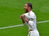 Sergio Ramos se vistió de "salvador" tras anotar de penal el único tanto del compromiso.