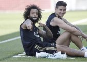 Marcelo y James Rodríguez, jugadores del Real Madrid, son seguidores del popular personaje conocido como "Jorgito".