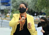 La prefecta de Pichincha, Paola Pabón