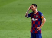 Lionel Messi fue muy crítico con el nivel presentado por el Barcelona en esta temporada.