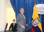 El ministro de Defensa Oswaldo Jarrín señaló que la Armada está vigilando todo los movimientos que hace la flota china.