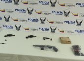 Resultados. Entre las evidencias figuran armas de fuego y blancas.