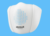 Donut Robotics ha diseñado esta mascarilla que puede traducir en tiempo real, aumentar volumen de voz, entre otras características.