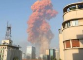 Explosión en Beiut en Líbano en agosto de 2020.
