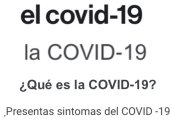 La RAE ha aclarado la disputa entre el uso de "El" o "La" COVID.