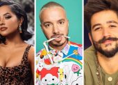 Becky G, J Balvin y Camilo.