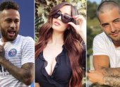 Neymar, Natalia y Maluma, losprotagonistas de este triángulo amoroso.