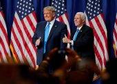 Donald Trump y Mike Pence, la carta de los republicanos para seguir en la Casa Blanca.