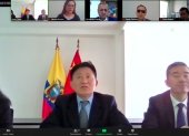Presencia. El embajador de China, Chen Guoyou, asistió a la Comisión.