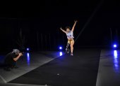 Kaede Maegawa, quien terminó cuarta en el salto de longitud en los Juegos Paralímpicos de Río de Janeiro 2016, fue una de las modelos.