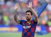 Lionel Messi debía presentarse hoy al entrenamiento con el conjunto blaugrana.

 FILES-FBL-ESP-LIGA-ARG-MESSI