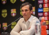 Fabián Bustos, entrenador de Barcelona, tiene claro el trabajo con los toreros por la seguidilla de partidos.