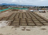 Foto del terreno donde se pretende construir el hospital de Pedernales.