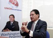 El exfiscal Washington Pesántez y líder del movimiento Unión Ecuatoriana fue candidato presidencial en las elecciones de 2017.

Agencia (ag-expreso ag-extra)