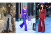 Para salidas casuales, en jean, como el modelo que luce Sara Carbonero (izquierda).