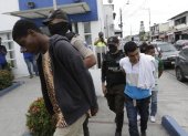 Los sospechosos fueron detenidos y llevados a la Unidad Judicial de Flagrancia, ubicada en el norte de Guayaquil.