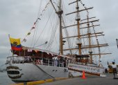 El Buque Escuela Guayas es el ‘Embajador Itinerante del Ecuador por los mares del mundo’.