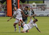 El partido entre el Ponchito y la Liga de Portoviejo fue friccionado.