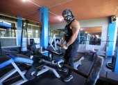 Luis Higuera, propietario de un gimnasio en los valles de Quito