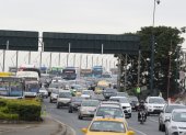 Congestión. El operativo se realizó en cuatro puntos de acceso de la ciudad.