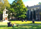 Una imagen del campus de la Universidad de Princeton.