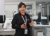 Marcela Cevallos es la gerente de los Centros Médicos de la Cruz Roja Ecuatoriana.