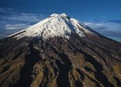 Volcán Cotopaxi, Ecuador. Foto sacada a inicios de 2020.