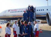 La delegación del Sevilla ya se encuentra en Hungría para el juego ante el Bayern Múnich.