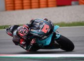 Fabio Quartararo lució muy superior en la prueba.