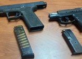 Las armas serían inspeccionadas por peritos de Criminalística.