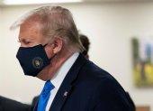 Trump siempre se mostró en contra de los protocolos de prevención.