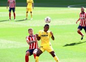 Pervis Estupiñán, lateral del Villarreal, actuó los 90 minutos en el duelo contra el conjunto colchonero.