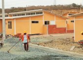 Uno de los proyectos construidos en Primavera de Petrillo, en el cantón Nobol, provincia del Guayas.