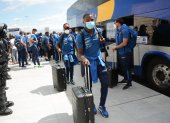 La Seleccion Ecuatoriana parte de Quito a Buenos Aires donde sostendran el primer encuentro por las eliminatorias a Catar 2022.