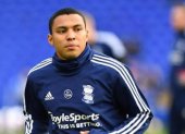 Jefferson Montero cuando vestía la camiseta del Birmingham de Inglaterra.