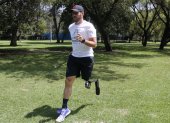 Preparación. Pablo Vallejo ha enfocado sus entrenamientos en atletismo y ciclismo.