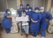 Harold Sarango. es uno de los pacientes renales que se realiza diálisis, que aspira ingresar a la lista de espera para recibir un transplante de un riñón.