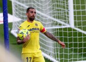 Paco Alcácer anotó uno de los goles con los que el Villarreal derrotó a Valencia, precisamente exclub del delantero.