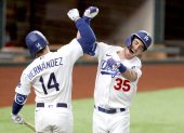 Los Dodgers van por delante 2-1 en la Serie Mundial contra los Rays.