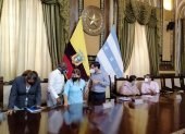 Declaraciones en el Municipio de Guayaquil.